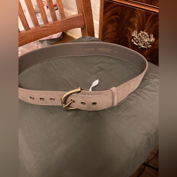 Brand New J Crew women’s green suede belt - Picture 6 of 9